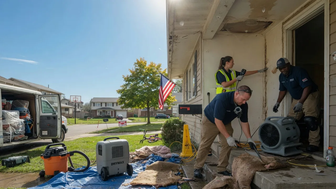 Water Damage Restoration in Lueders, TX near me